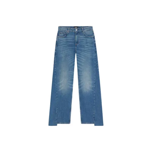 Hugo Boss Темно-синие женские джинсы