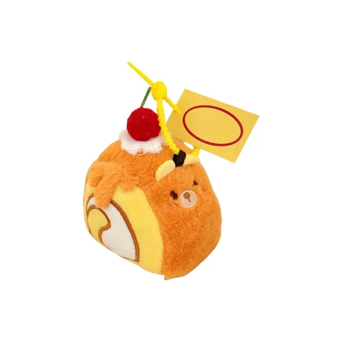 Nodding Bud Bug Креативный Медвежонок Торт Плюшевый Брелок 10 см Рекомендуемая Высота