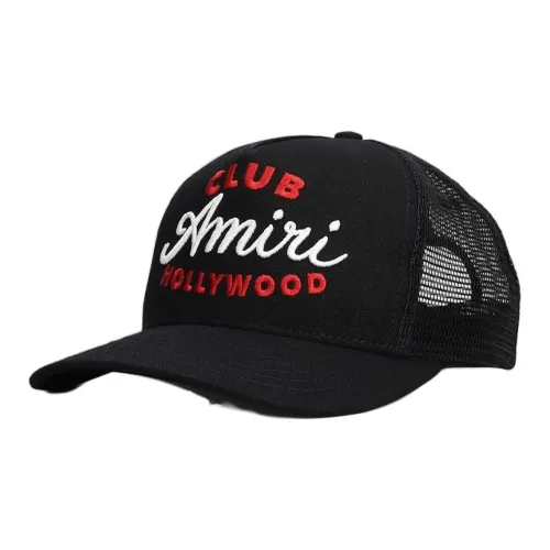 AMIRI Хлопок Бейсболки Мужские Черные