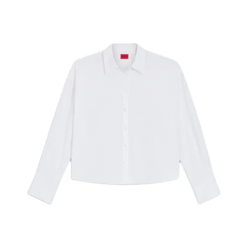 Hugo Boss Белые Женские Рубашки
