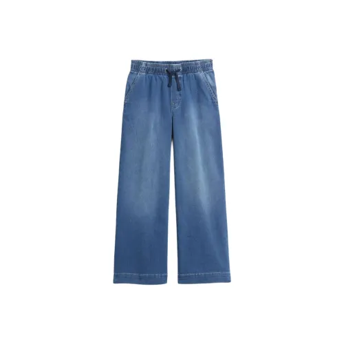 GAP совместный бренд Промытый синий Kids Джинсы