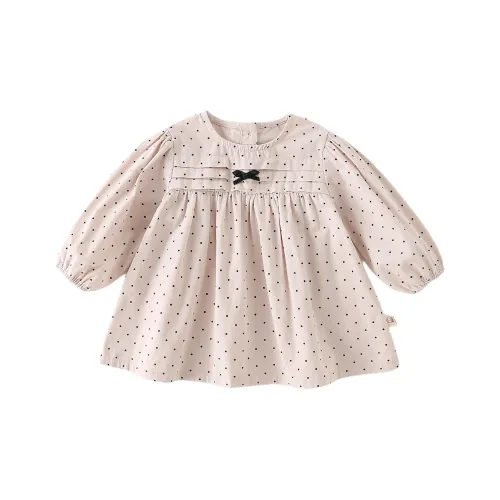 XiaoJinBu Абрикос Детские Платья