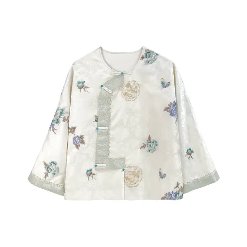 JK JS Элегантное белое женское короткое пальто