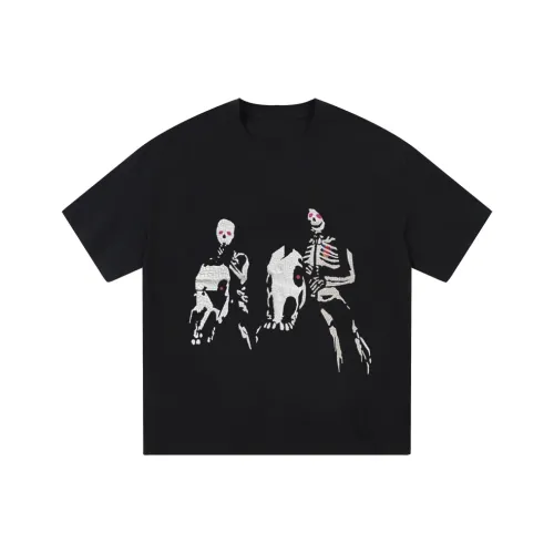 WKOOG Черные Мужские T-Рубашки