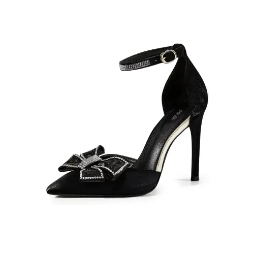 TAOLEI Узкий каблук Высокие каблуки Женские Черный