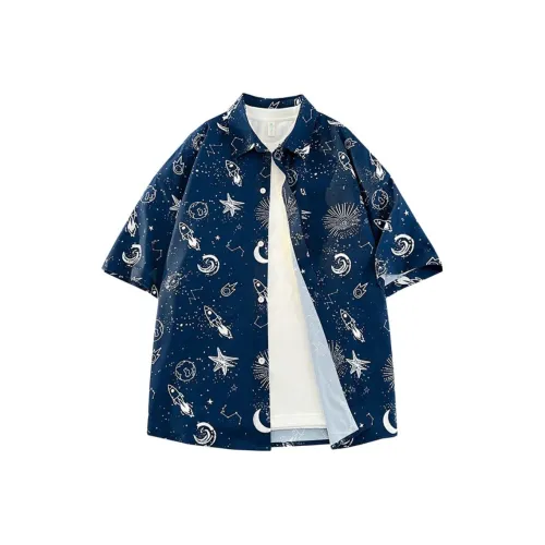 LSVE Темно-синие женские рубашки