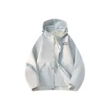 Бело-березово-серый