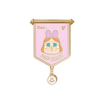 POP MART CRYBABY Декабрь День Члена Ограниченный Значок Мерч по IP