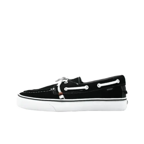 Vans Zapato Del Barco Топсайдеры Черные Мужские