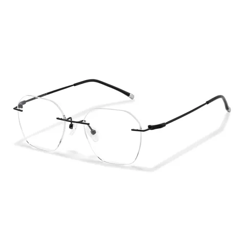 Sagawa Титан Нерегулярная форма Оправы для очков Унисекс