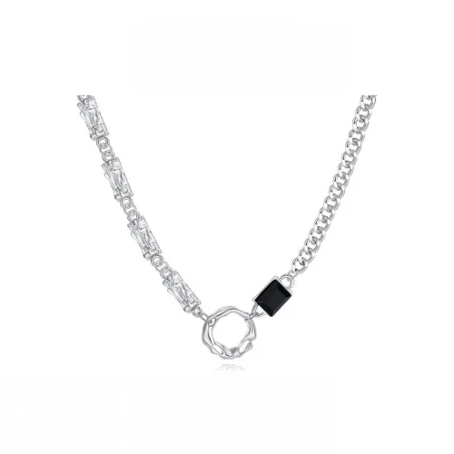 FUYOU Ожерелья из титанового сплава Унисекс