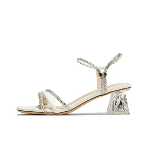 TATA One Ремень Сандалии Женские Серебристый Белый