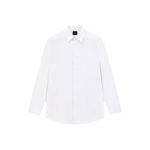 ARMANI EXCHANGE Белые Мужские Рубашки