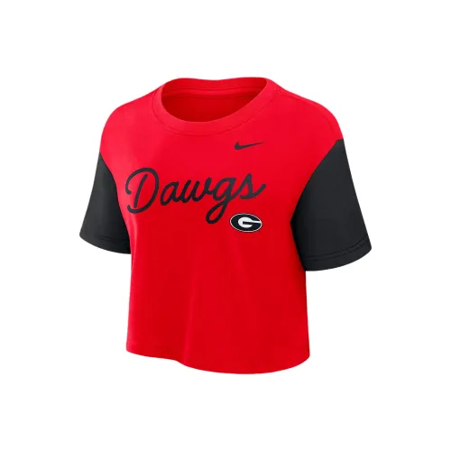 Nike Clothing Красный Женские T-Рубашки