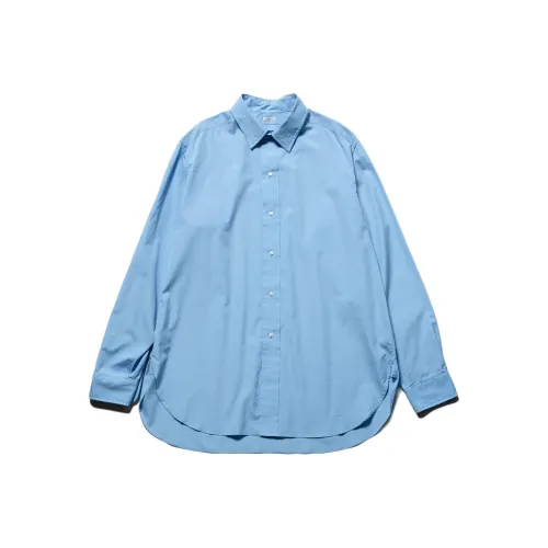 A.PRESSE Саксонский синий Мужская рубашка