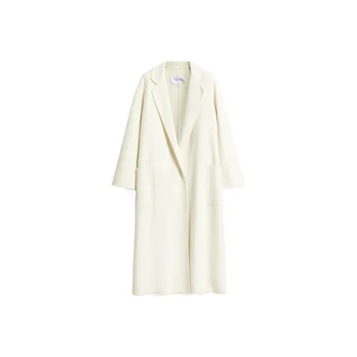 MaxMara Белое Женское Пальто