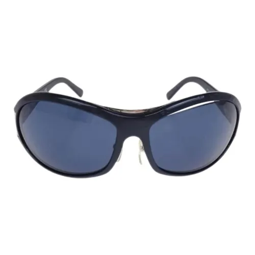 PRADA Акриловое волокно Aviator Солнцезащитные очки Женские Черный