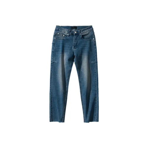 ASEDE Blue Unisex Jeans ASEDE Синий Унисекс Джинсы