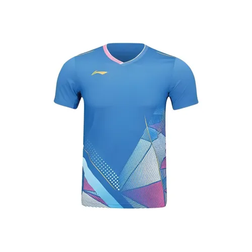 LINING Бадминтон Джерси Мужской Синий