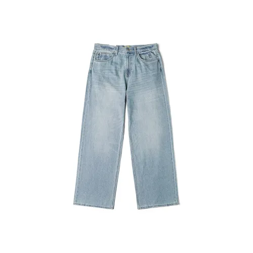 Lee Светло-Синие Унисекс Джинсы