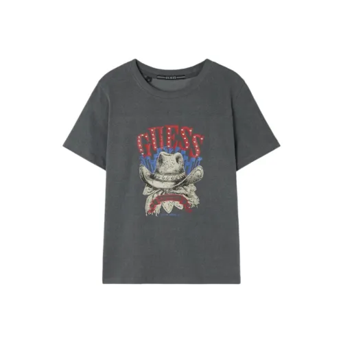 GUESS Угольно-серый Женские T-рубашки