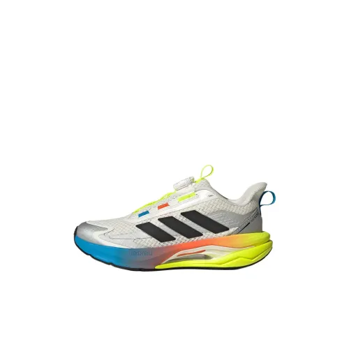 Adidas LIGHTDART HABU J Slip-resistant Abrasion-resistant Rebound-resistant Low Top Детская беговая обувь Белая Детская