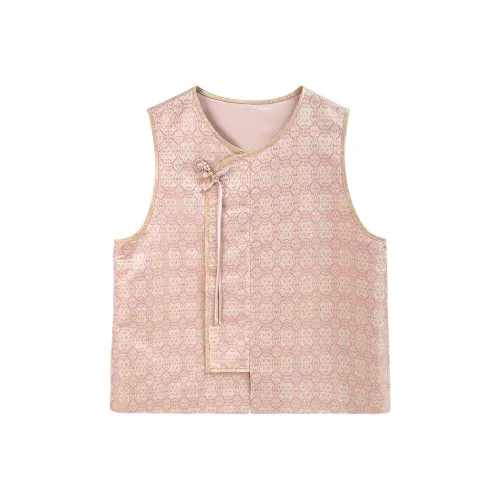 JK&JS Розовые Женские Жилеты