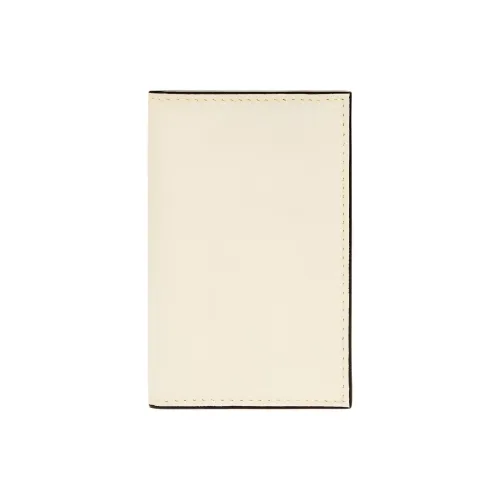Valextra Телячья кожа Картхолдер Women's White Пергаментный Бумага