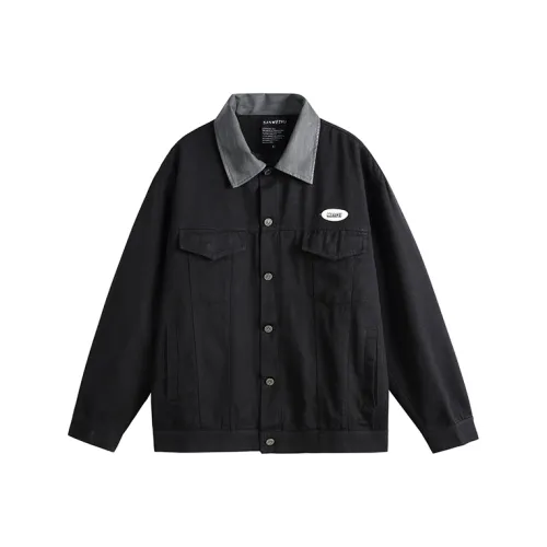 YONGYAN Черный Унисекс Куртки