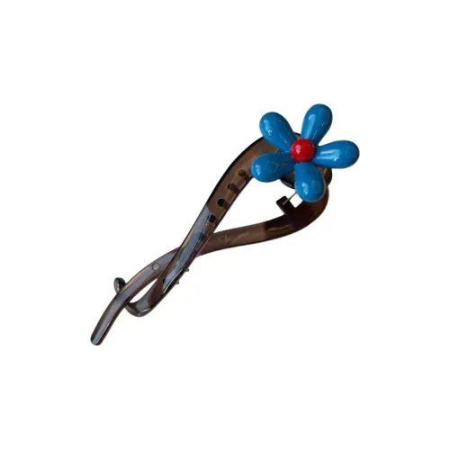 ZWU Акриловые заколки для волос Женские