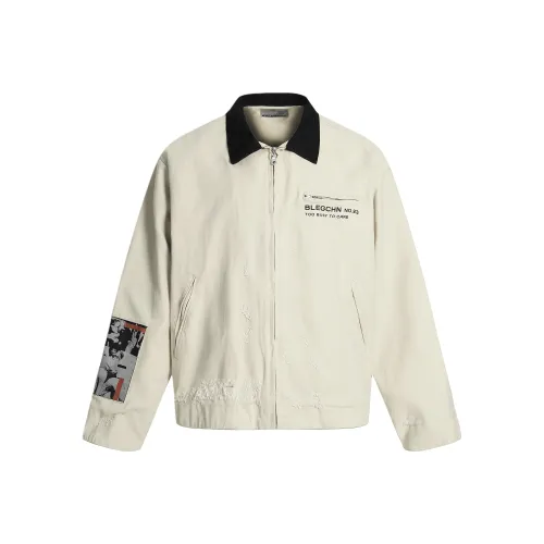 HIPHOPPUNKS Бежевые Мужские Куртки