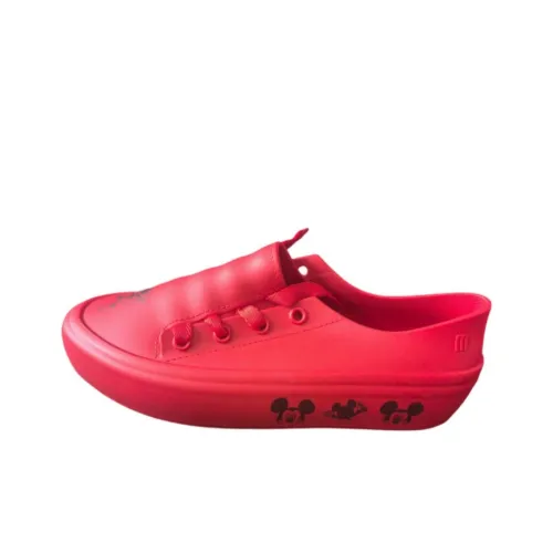 Disney x Melissa Повседневная обувь Женская Красная
