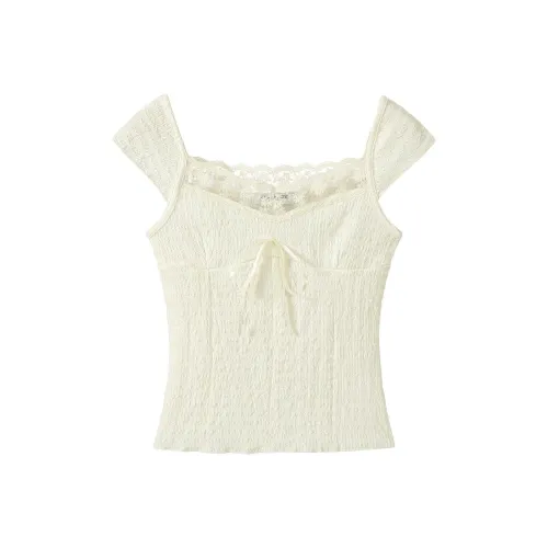 CHOCOOLATE Абрикос Женские T-рубашки