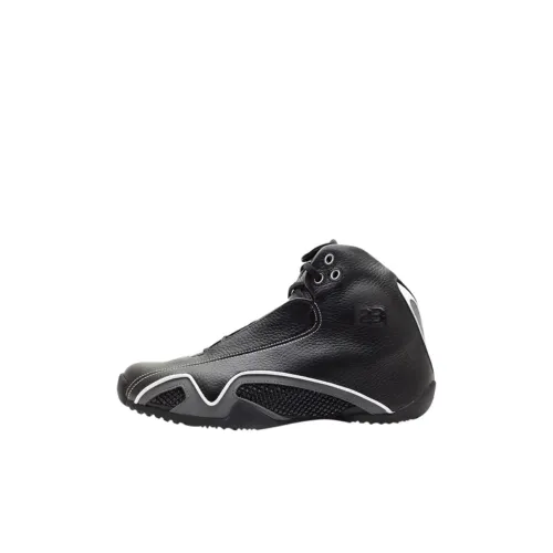 Jordan Air Джордан 21 High Топ Детские Баскетбольные Кроссовки Черные Подростки