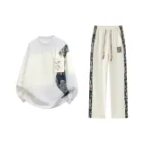 Белый + Экрю [Китайский стиль, наборы одежды]