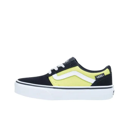 Vans Chapman Low Топ Детские Скейтбординги Желтый Черный Подростки