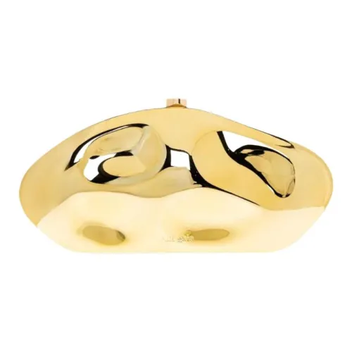 CULT GAIA Manila Linen Clutch Mini Women's Yellow