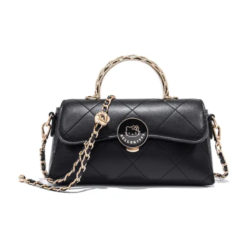 Sanrio Hello Kitty PU (полиуретан) Сумка Стандартная Женская Черная