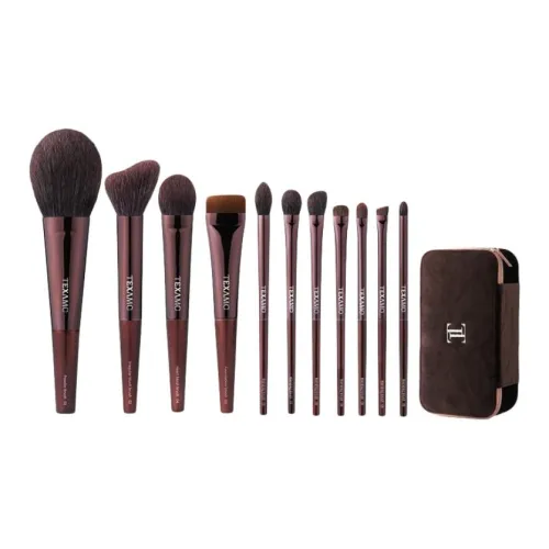 Texamo Искра 11 шт. Набор кистей для макияжа Супермягкие Кисти для теней румян и кисти для основы