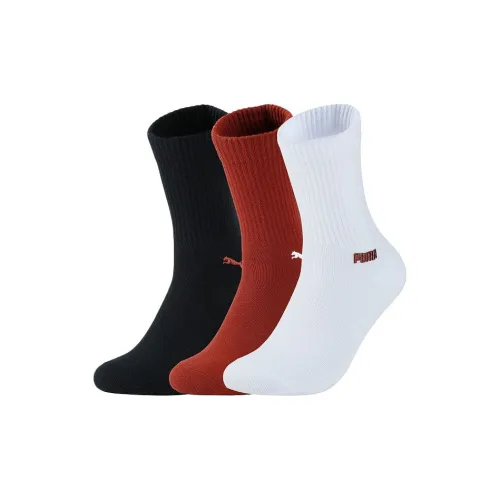 PUMA Sportstyle Series FW24 Высокие носки Унисекс 3 упаковки