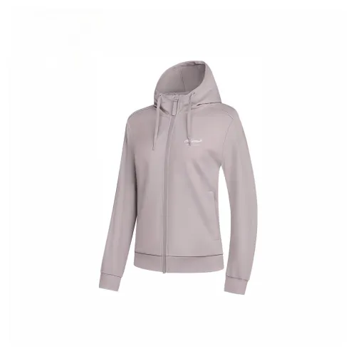 QIAODAN Куртки Пальто Женские Вермиллион Коричневый