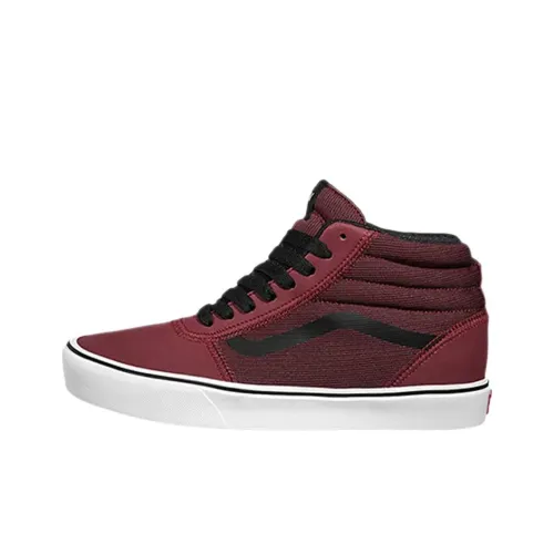 Vans Ward High Топ Скейтборд Кроссовки Мужские Красный Черный