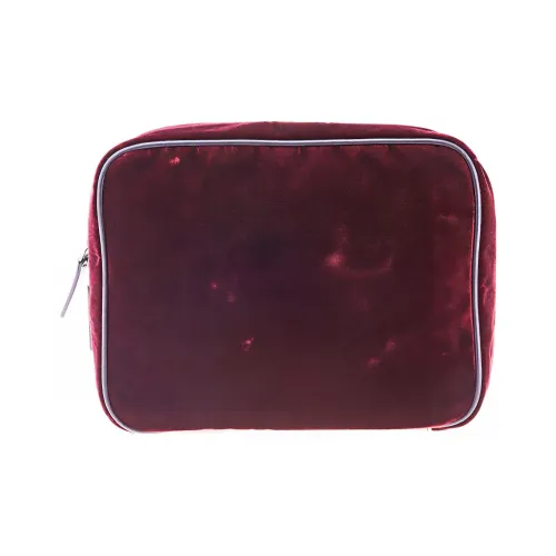 EMPORIO ARMANI Вельвет Одно Плечо Через Плечо Клатч Маленький Мужской Красный