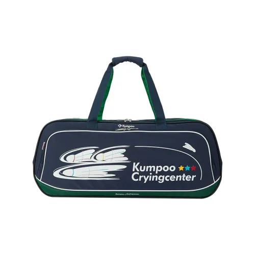 KUMPOO x Crying Center Бадминтонные сумки для ракеток 4 штуки модный спортивный стиль многофункциональный ремешок зеленый унисекс