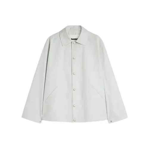JIL SANDER Серый Мужской Куртки
