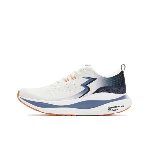 361° Амортизация Дышащий И Устойчивый Дизайн Низкие Кроссовки для Бега Мужские Синие Белые