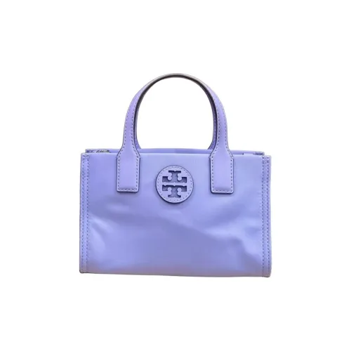 TORY BURCH Ella Нейлон Тоут Сумка Сумка для покупок Сумка Мини Женская Фиолетовая