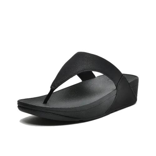 FITFLOP Устойчивые к истиранию шлепанцы женские черные