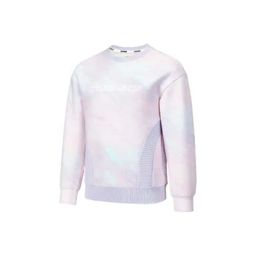 Skechers Kids Глазурь Фиолетово-синий Текстура Градиентный/050A Детские Толстовки