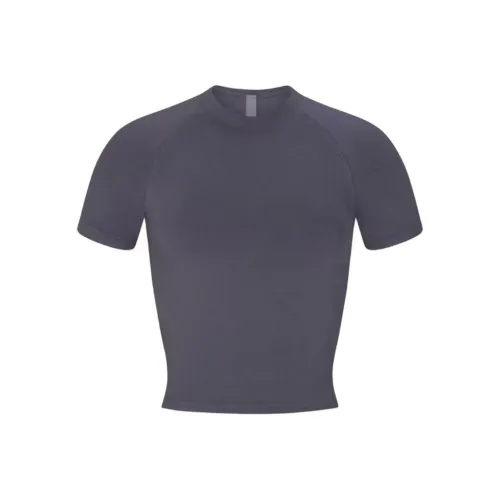 SKIMS Темно-синие женские T-рубашки